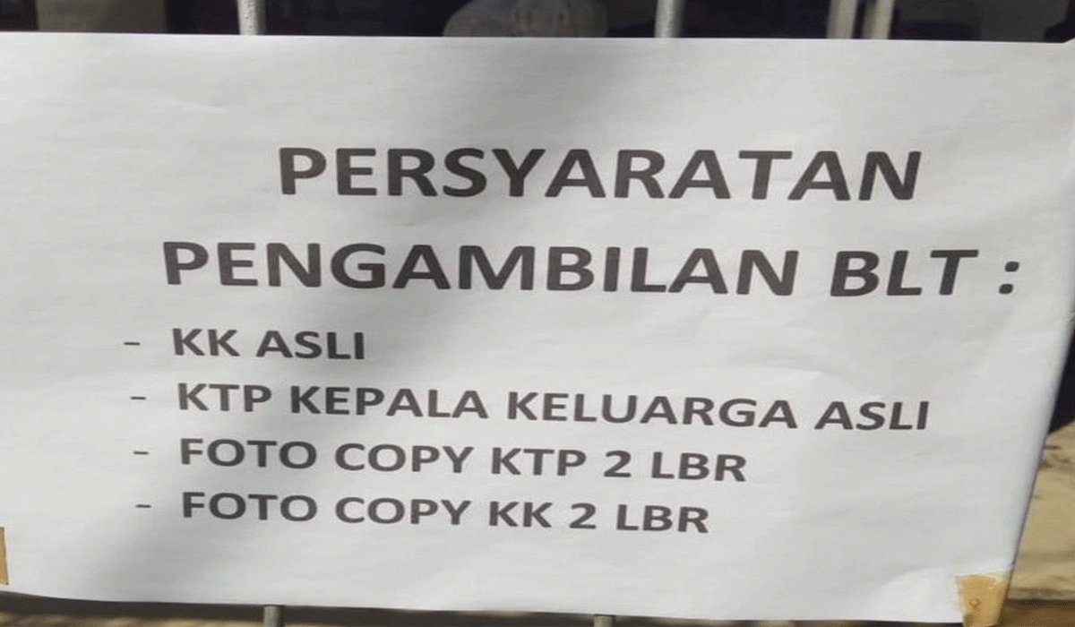 Syarat BLT Korban Banjir di Sumatera Ini Bikin Warganet Murka