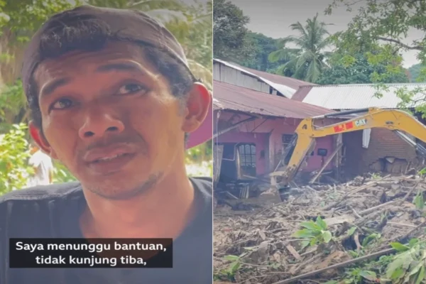 Ibunda Terjebak 4 Hari di Puing, Pria Sumbar Harus Sewa Alat Berat Sendiri, Pemerintah Menghilang