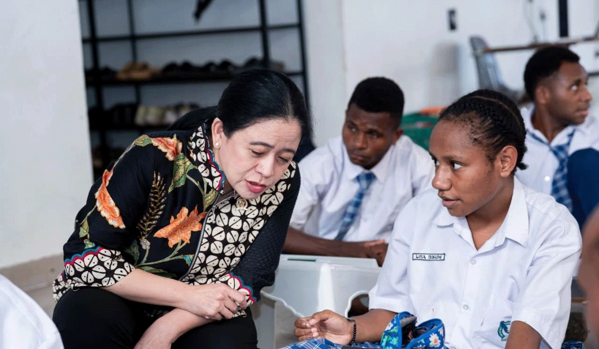 Puan Maharani, Ajak Anak Papua Pedalaman Menembus Pendidikan Tinggi