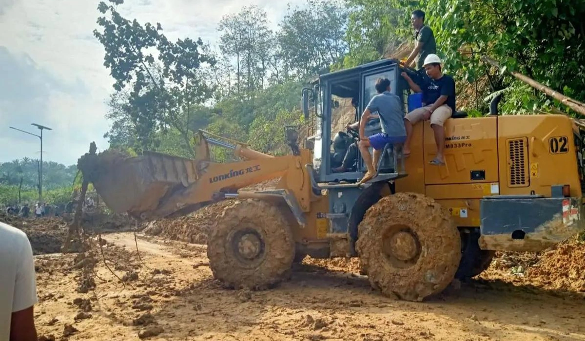 Jalur-Darat-Kembali-Terbuka-di-Aceh-Tamiang