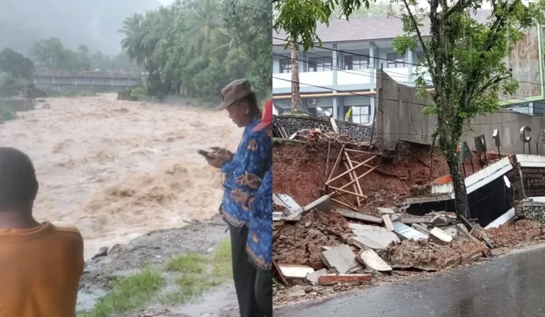 Sukabumi Darurat! Jalan Jadi Sungai, Rumah & Sekolah Hanyut Disapu Arus!