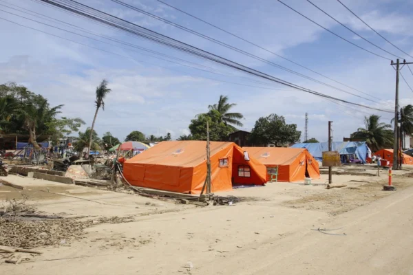 Tenda BNPB di Aceh Tamiang Dipasang Mendadak Jelang Kunjungan Prabowo