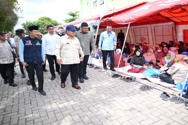 Langkat Berduka, Prabowo Tunjukkan Kepemimpinan Tanggap